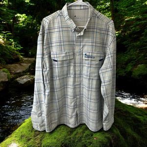 Mossy Oak Elements Coolcore Explorer Long Sleeve Button Shirt XL Fishing